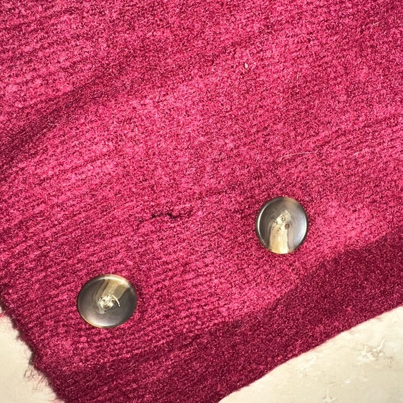 J.Crew Factory Button Turtleneck in Extra-soft Yarn - Picture 3 of 4